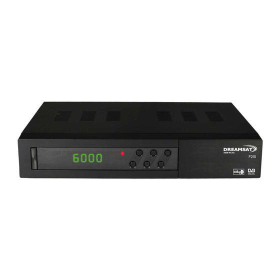 Dreamsat F210 User Manual