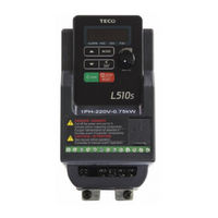 TECO L510-203-SH1F-P Instruction Manual