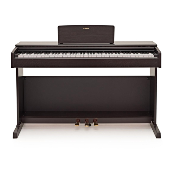 Yamaha YDP-123 Mode D'emploi