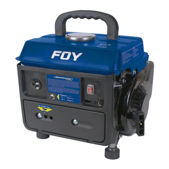 Foy GG380 Gasoline Generator Manuals