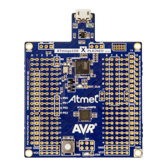 Microchip Technology ATmega168PB Xplained Mini Manual
