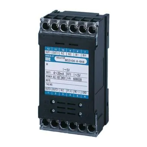 MTT MS3102 User Manual