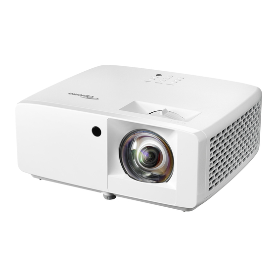 Optoma ZH350ST User Manual
