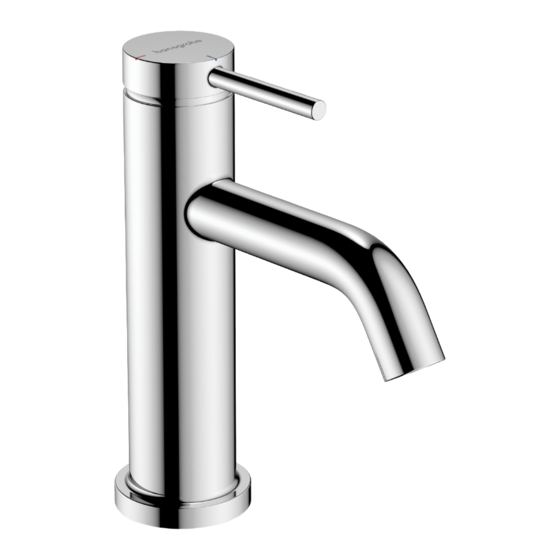 Hans Grohe Tecturis S 80 CoolStart 73301 Series Instructions For Use/Assembly Instructions