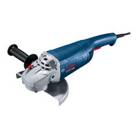 Bosch Professional GWS 20-230 J Original Instructions Manual