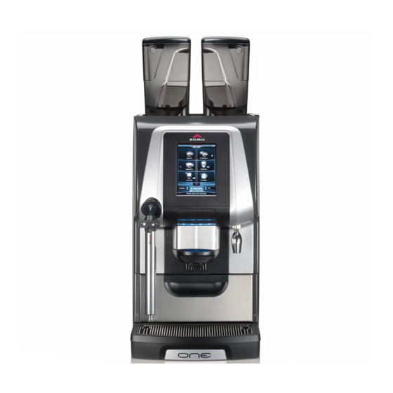 Egro  ONE Touch Pure Coffee Specification