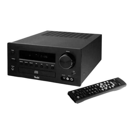 Teufel IP 40 CR Technical Description And Operating Instructions