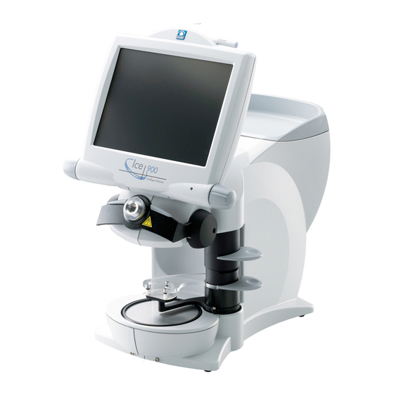 Nidek Medical Ice 900 Operator's Manual