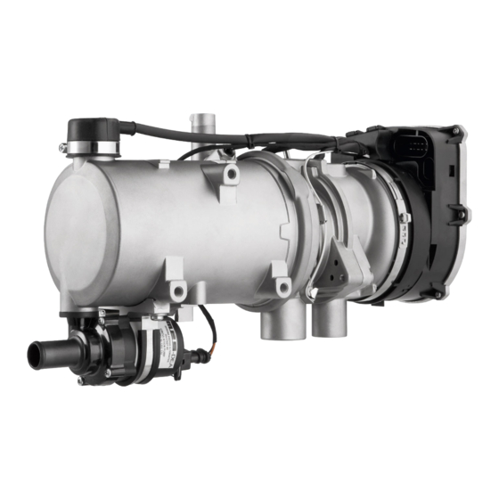 Webasto Thermo Pro 90 Installation Instructions Manual