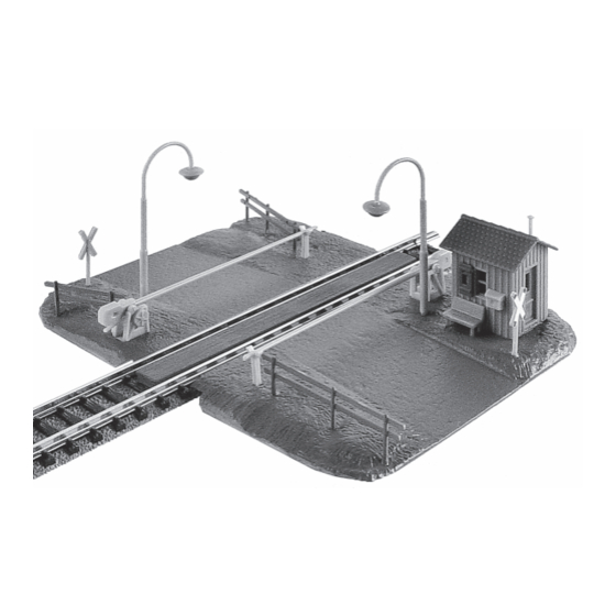 Faller FIELD TRACK CROSSING Instructions