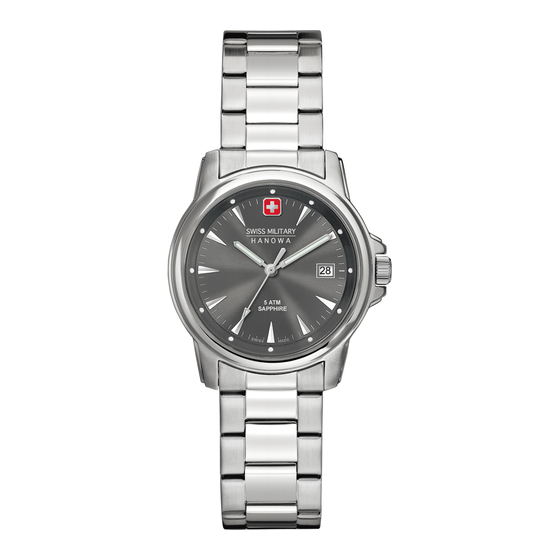 Swiss Military Hanowa ACE CHRONO Instruction Manual