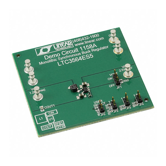 Linear Technology 1158A Quick Start Manual
