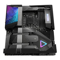 MSI MEG Z590 GODLIKE User Manual