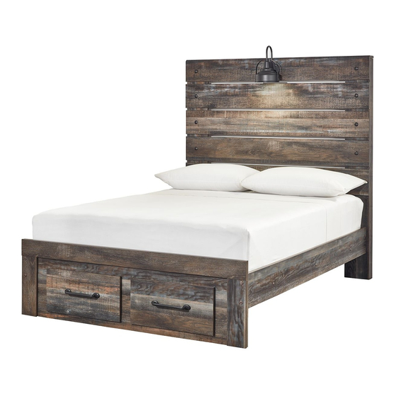 Signature Design by Ashley Storage Footboard 116173 Assembly Instructions