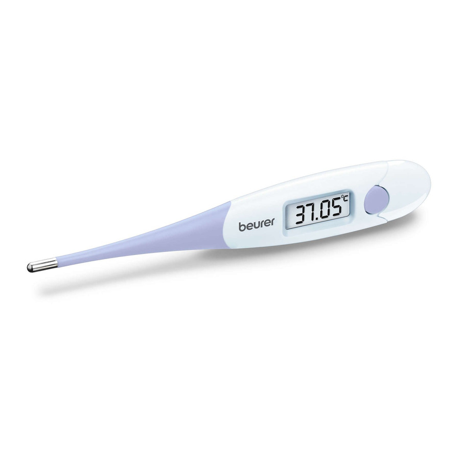 Beurer OT 20 - Basal Thermometer Manual
