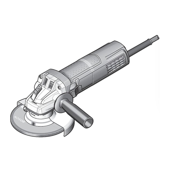 User Manuals: Bosch GWS 710 Angle Grinder 710W