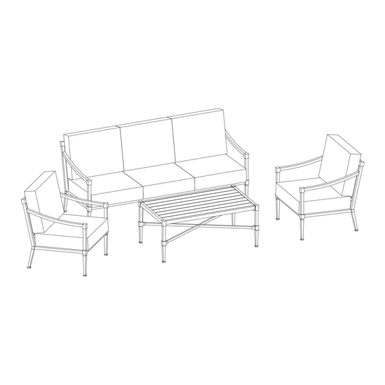 Member's Mark GB-11449-4PC Assembly Instructions & User Manual