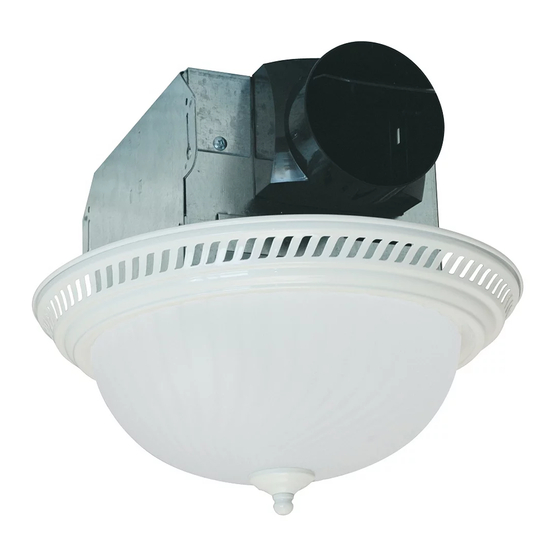 Air King Exhaust Fan with Light AKLC701 Operating Manual