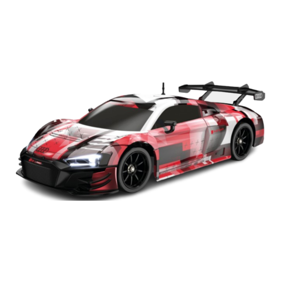 Carrera RC RC Power Audi R8 LMS GT3 evo II Steam Assembly And Operating Instructions Manual