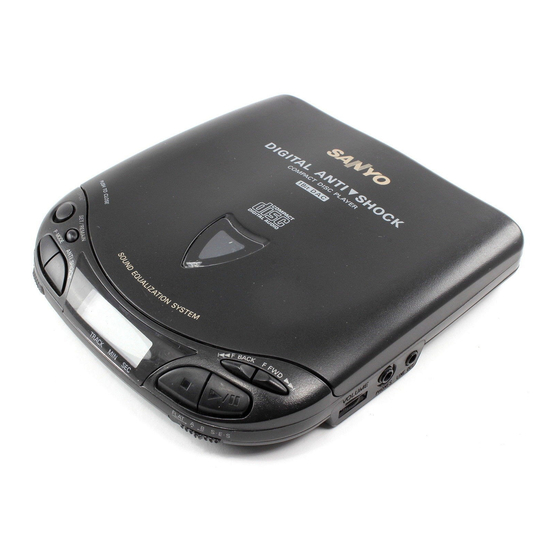 Sanyo CDP-355 Service Manual
