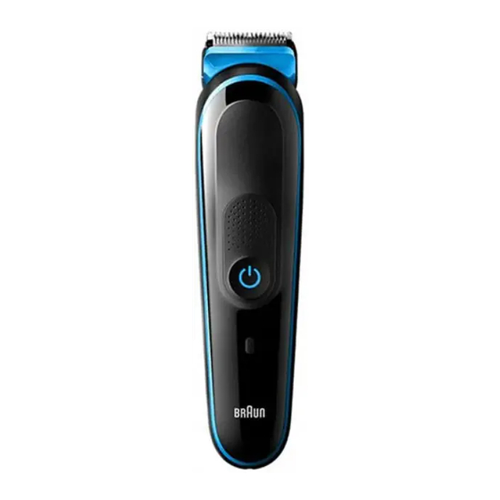 Braun 5805 Manual