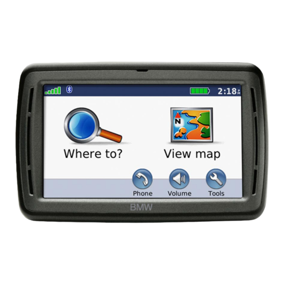 BMW Navigation Portable Pro User Manual