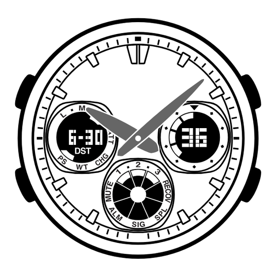 Casio 4362 Operating Instructions