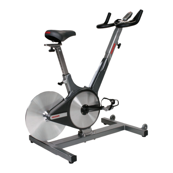 Rowhire Spinhire Keiser M3 Quick Start Manual