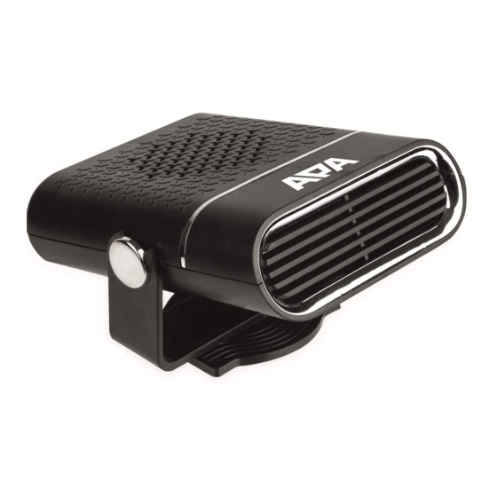 User Manuals: APA 27101 Ceramic Fan Heater