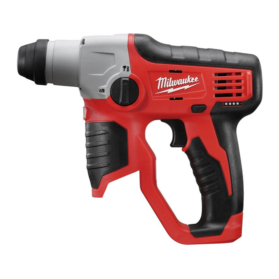 Milwaukee M12 H Manuals