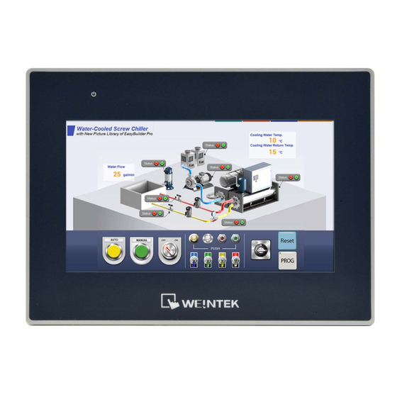 weintek cMT3072X Series Installation Instruction