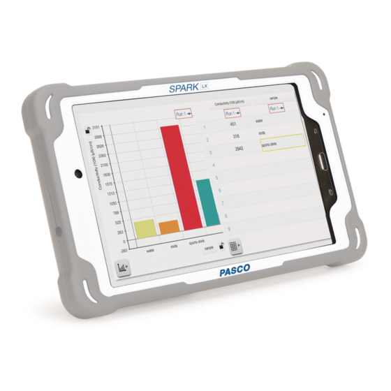 PASCO SPARK LX Quick Start Manual