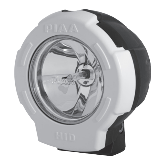 Piaa RS400 Installation Instructions Manual