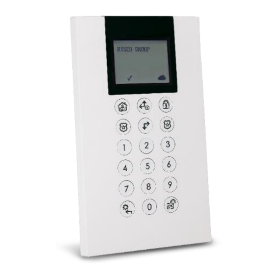 Risco RW432KPP Installation And User Manual