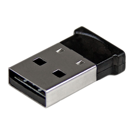 StarTech.com USBBT1EDR4 Quick Start Manual