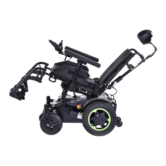 Sunrise Medical QUICKIE ZIPPIE Q200R Instruction Sheet