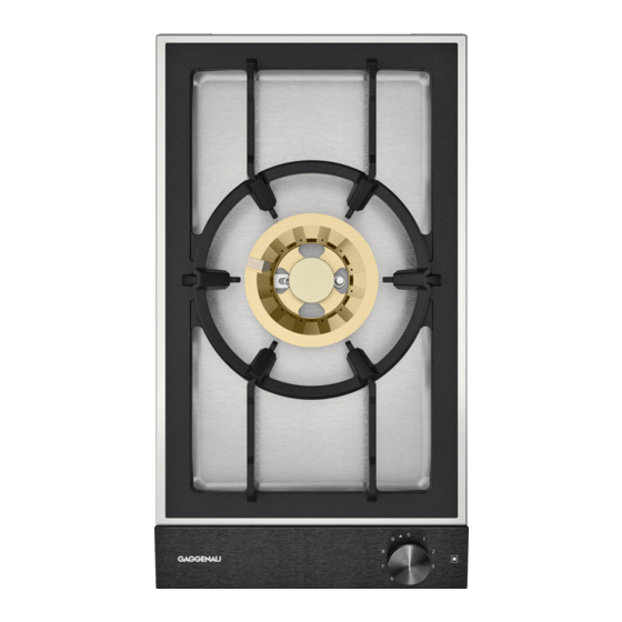 Gaggenau VG231320HK Instruction Manual