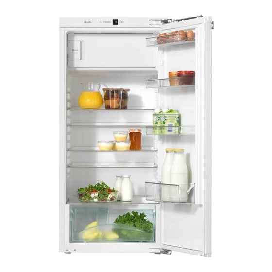 Miele K 34142 iF Operating And Installation Instructions