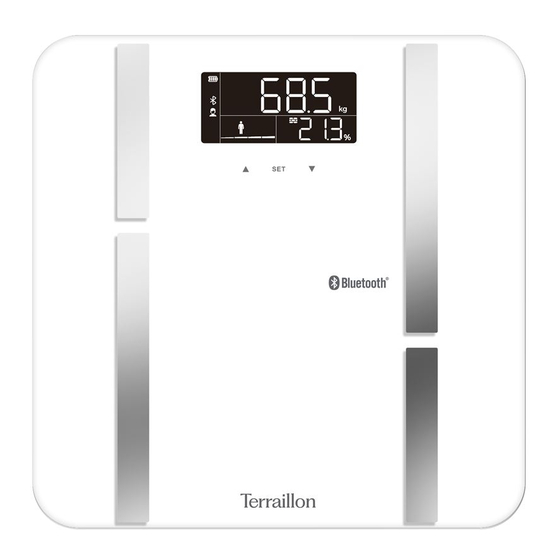 Terraillon X-LINE CONNECT Manuals