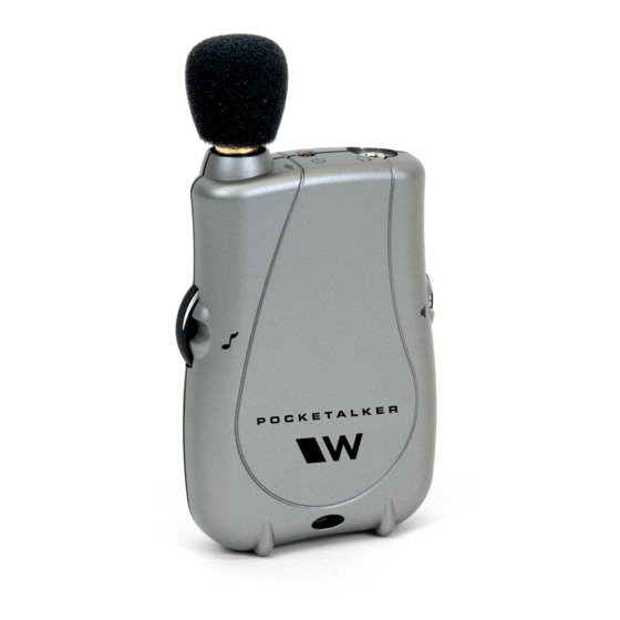 Williams Sound POCKETALKER Ultra User Manual