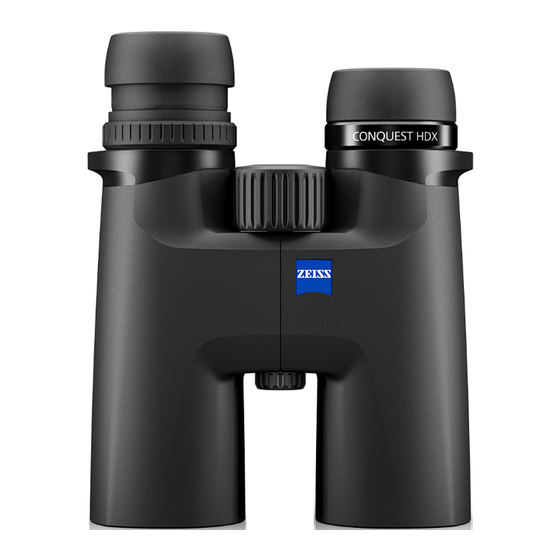 Zeiss CONQUEST HDX Manual