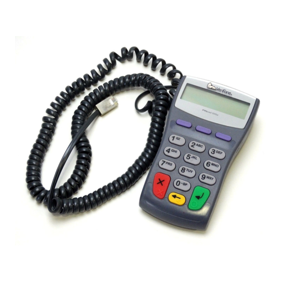 VeriFone PINpad 1000SE CTLS Installation Manual
