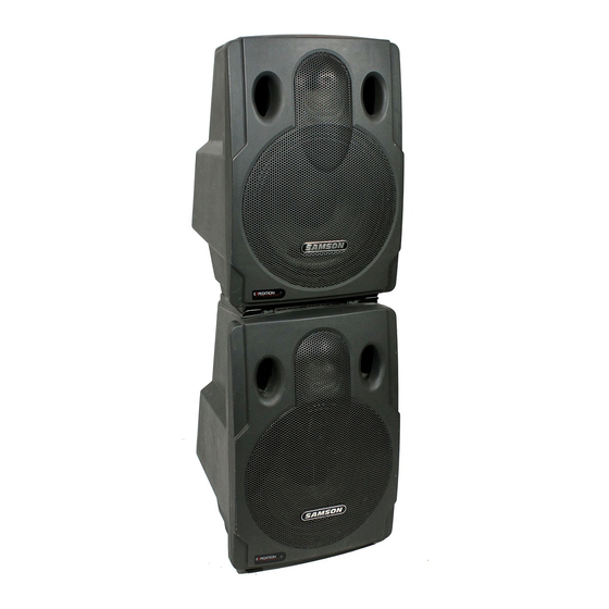 Samson PORTABLE PA SYSTEM EXL250 Owner's Manual