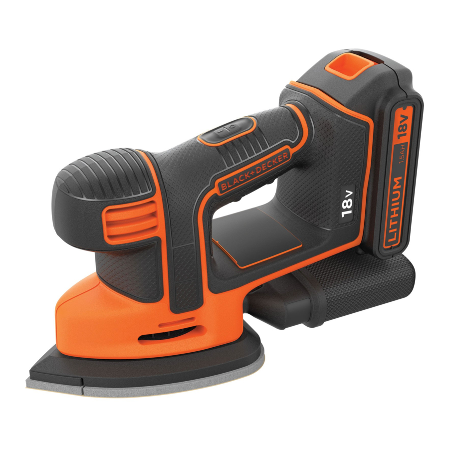 Black+Decker BDCDS18 Manual