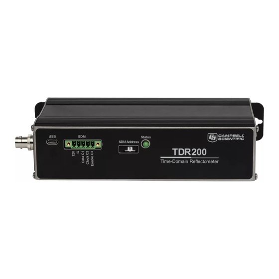 Campbell TDR200 Instruction Manual