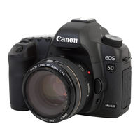 Canon EOS 5D Mark II - EOS 5D Mark II 21.1MP Full Frame CMOS Digital SLR Camera Instruction Manual