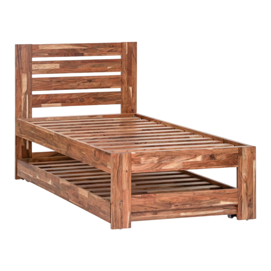 Furn Mill BOSTON SLIDING BED Assembly Instructions Manual
