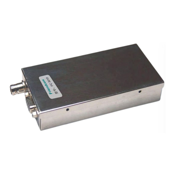 FRIENDCOM FC-301D Service Manual