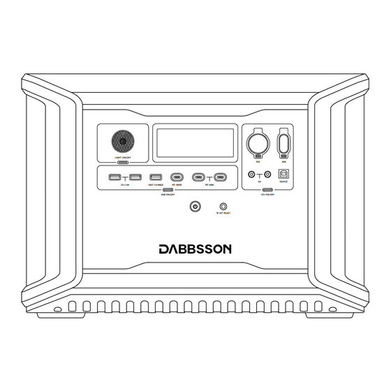 DABBSSON DBS2300Plus Manuals