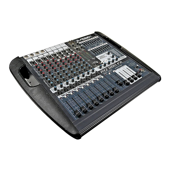 Peavey RQ 880FX Manual